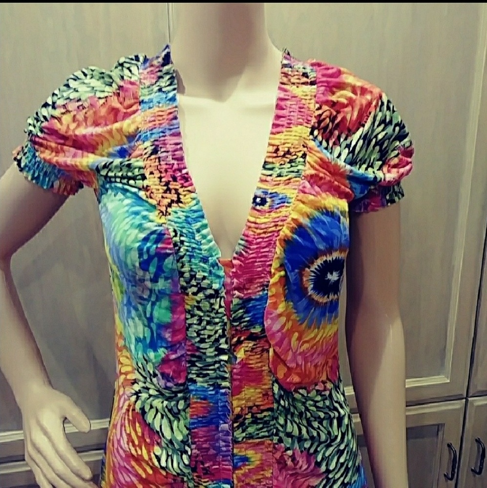 Allen Schwartz Colorful blouse